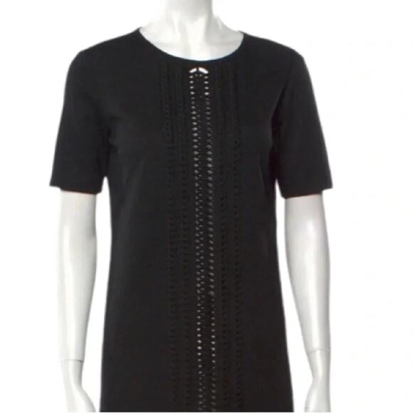 Andrew Gn Virgin Wool Mini Dress Black Size: XS | US2, FR34 - Picture 2 of 5